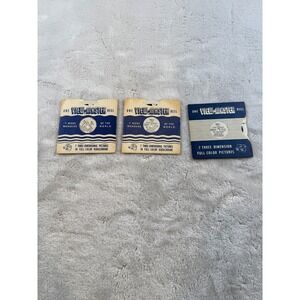 Vintage View-Master Reel Set Lone Ranger Mystery Rustler 1956 Sawyer's 3D